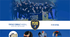 Desktop Screenshot of pontault-handball.com